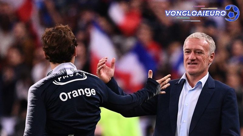 Huấn luyện viên Didier Deschamps tại Euro 2024