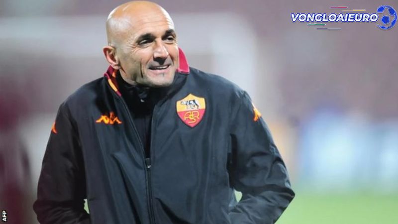 huấn luyện viên Luciano Spalletti tại câu lạc bộ AS Roma