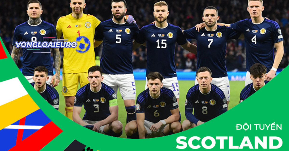 thông tin về đội tuyển Scotland trong mùa giải Euro 2024