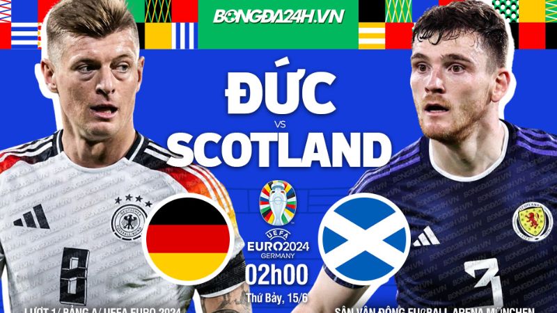 Dự đoán KQBĐ Đức vs Scotland 15/6