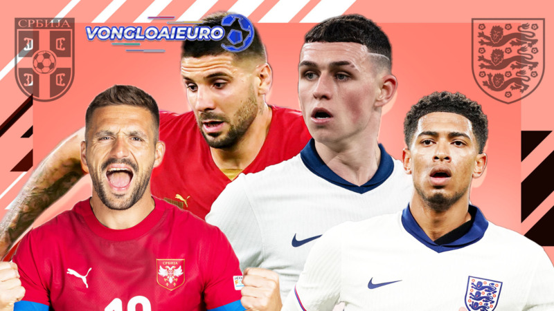 Update Link xem Anh vs Slovenia 26/6 Euro 2024 cho fan bóng đá